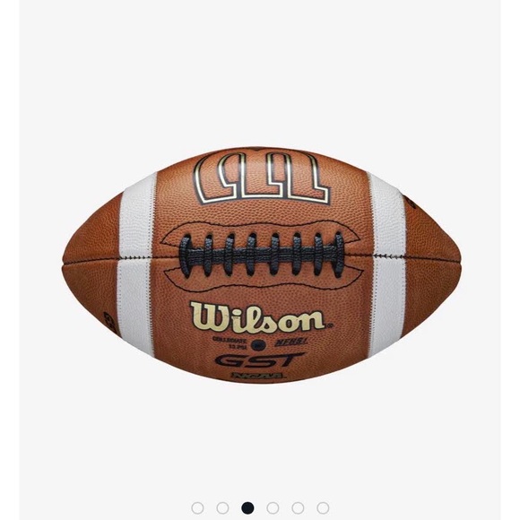 WILSON GST GAME FOOTBALL - Genuine Game Ball - Picture 9 of 9